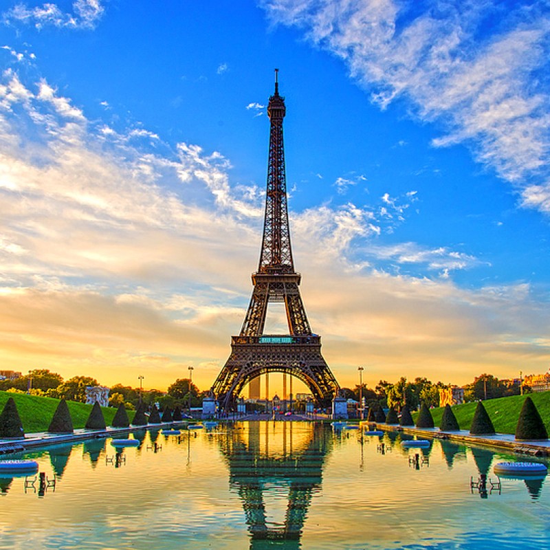 Tour du lịch Pháp 6n5đ Nhà thờ Đức Bà - Tháp Eiffel